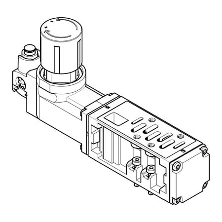 Festo Regulator Plate VABF-S1-2-R7C2-C-10 VABF-S1-2-R7C2-C-10